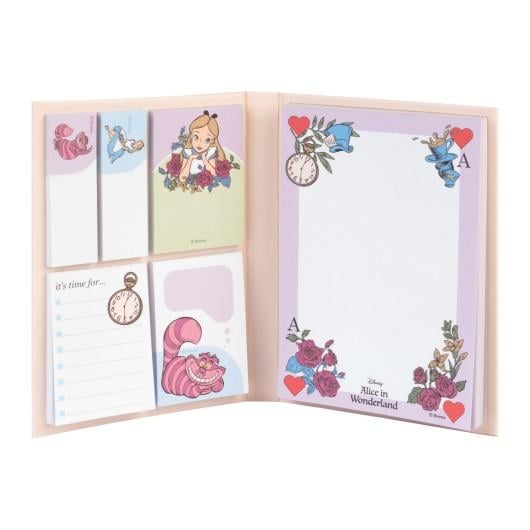 ALICE IN WONDERLAND - Sticky Notepad Set