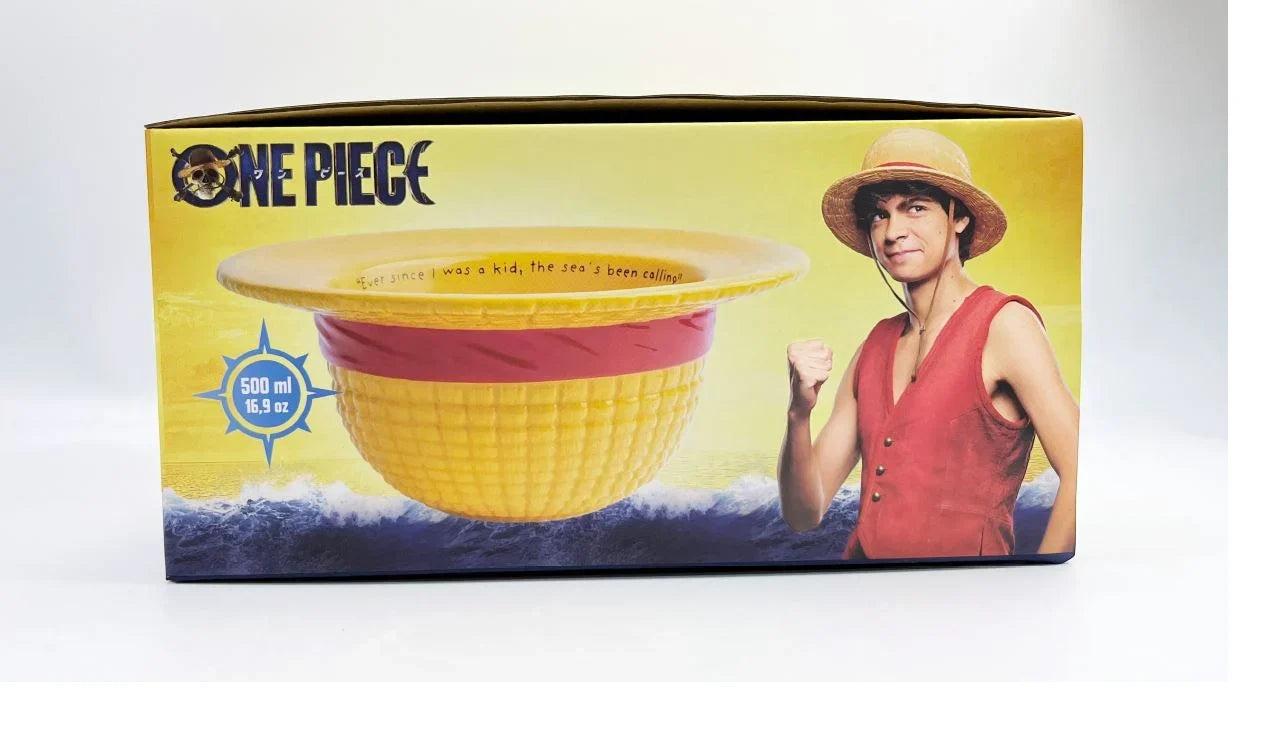 ONE PIECE NETFLIX - Luffy Hat - 3D Bowl 17oz