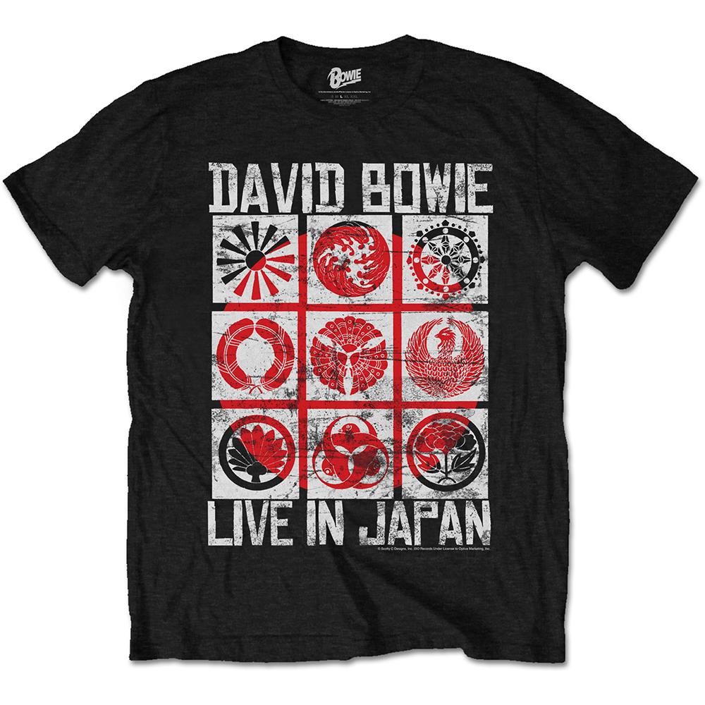 DAVID BOWIE - T-Shirt - Live in Japan (XXL)