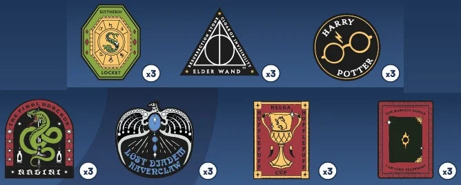 HARRY POTTER - Series 1 - Display 24 Mystery Pin's