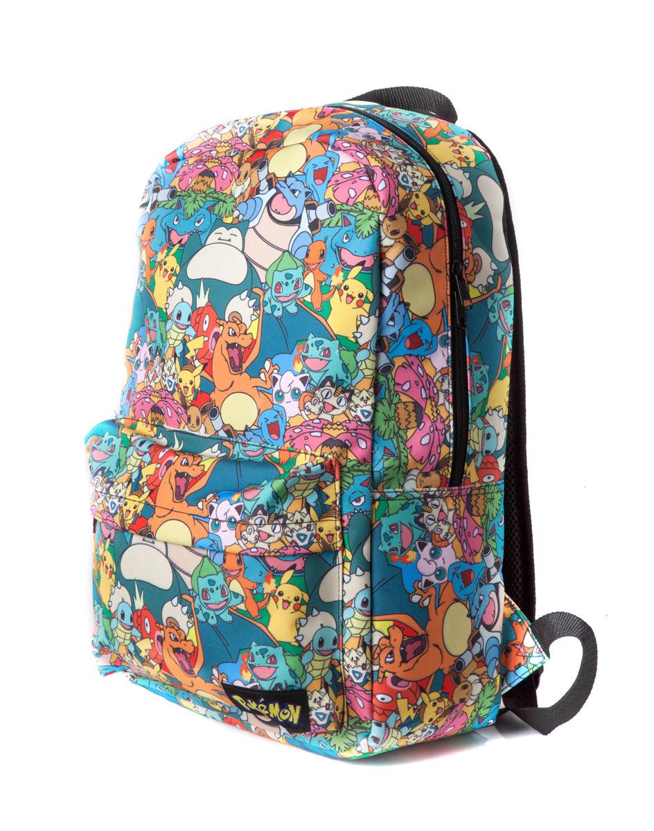 POKEMON - All Over Printed Characters Backpack