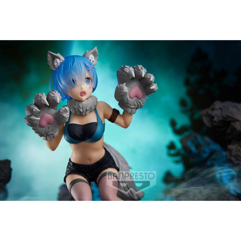 RE:ZERO - Rem - Figurine Espresto 22cm