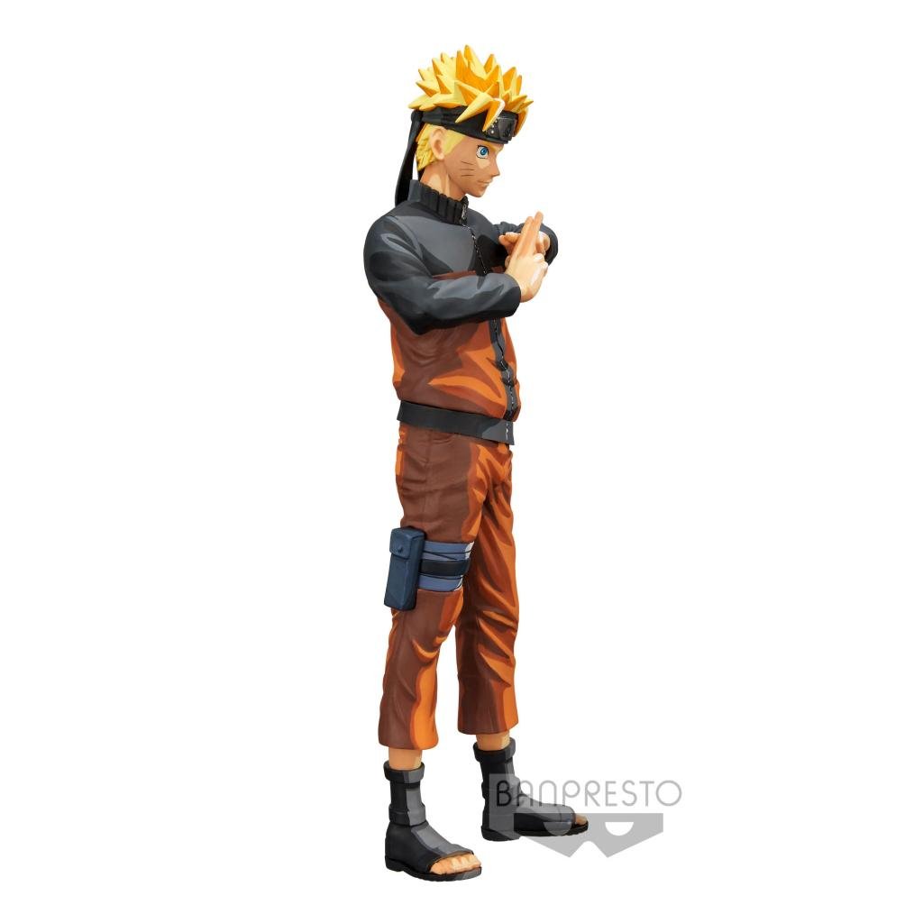 NARUTO SHIPPUDEN - Uzumaki Naruto - Figurine Grandista Nero