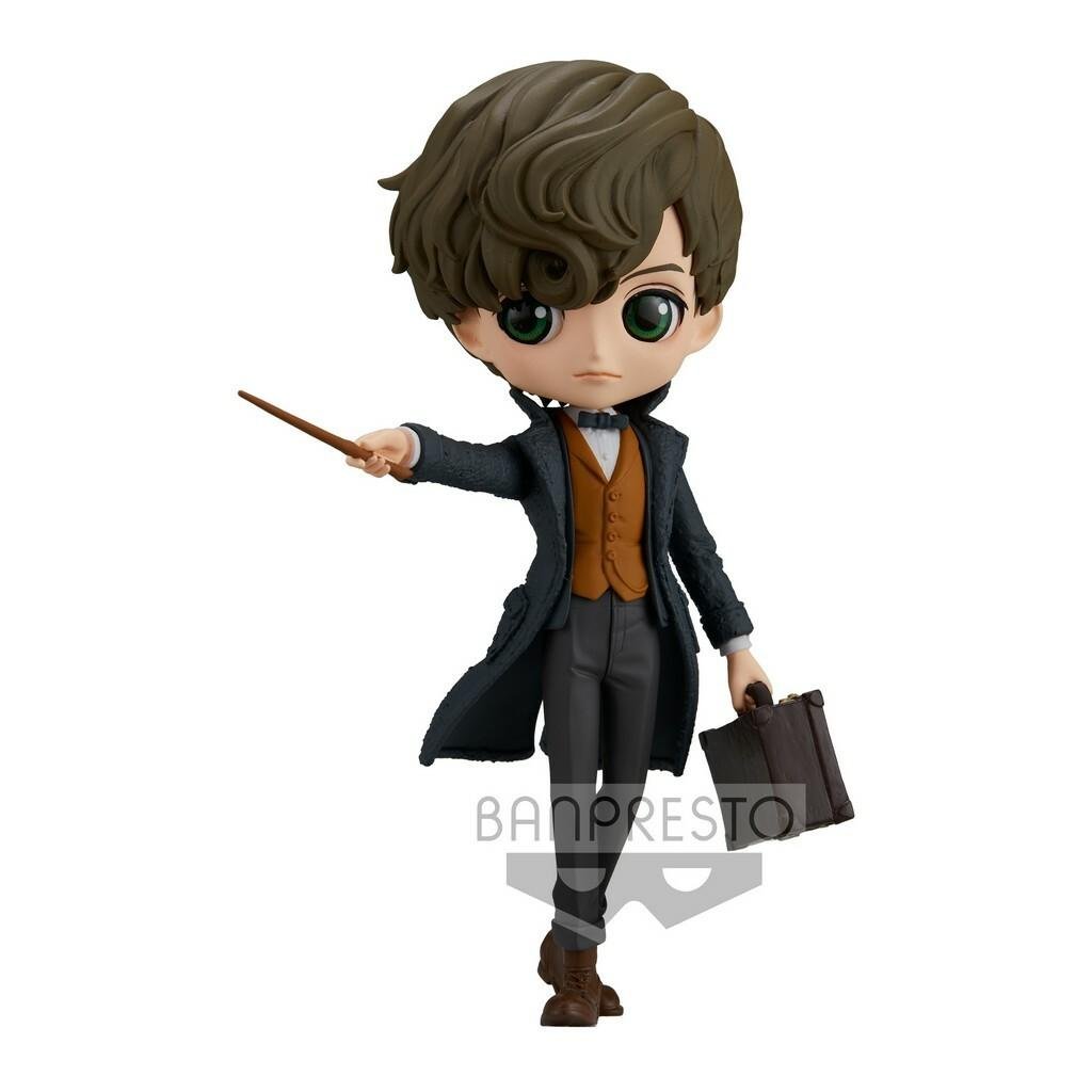 FANTASTIC BEASTS - QPosket - Newt Scamander B - Figurine 15cm