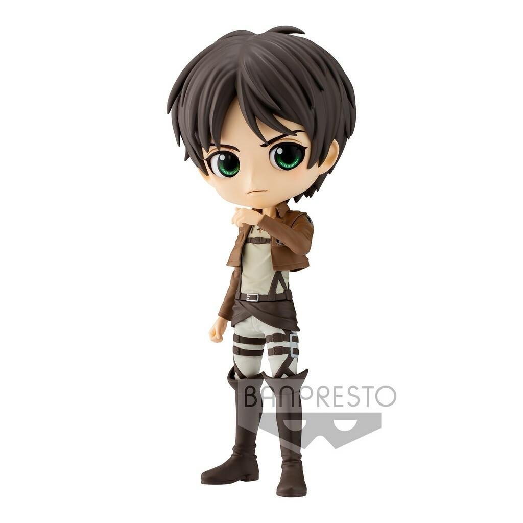 ATTACK ON TITAN - QPosket - Eren Yeager B - Figurine 14cm