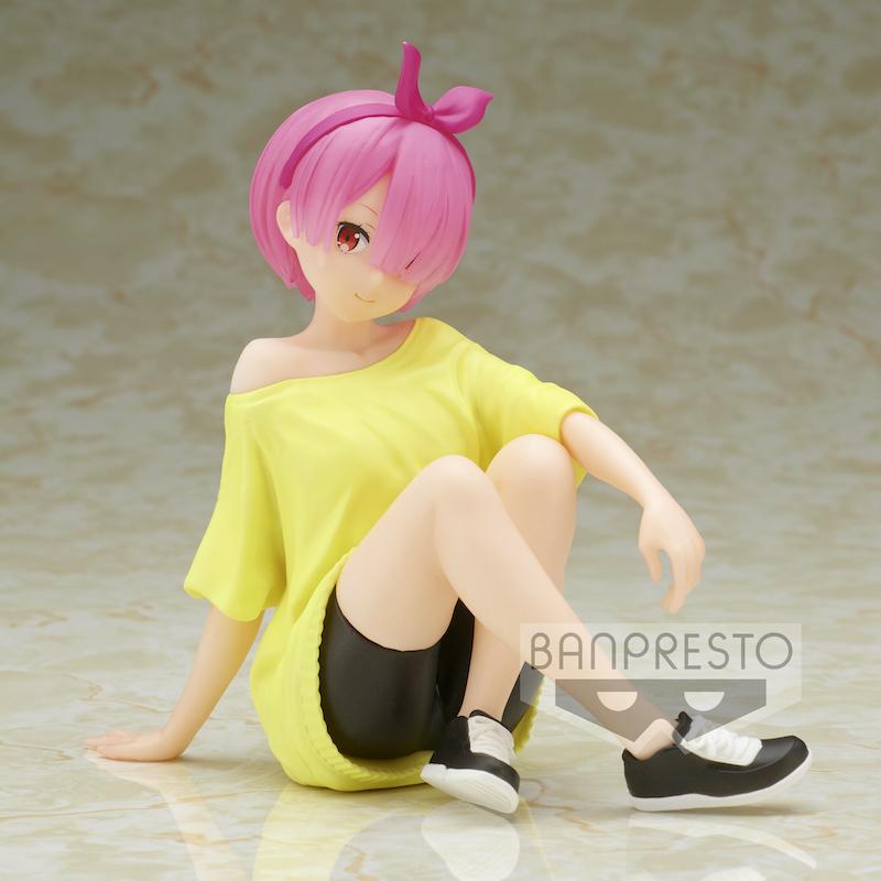 RE:ZERO - Ram - Relax Time - Figurine 14cm