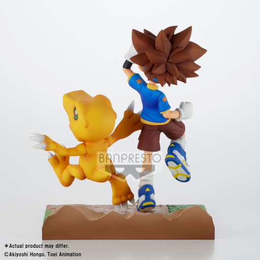 DIGIMON - Taichi & Agumon - Figure DXF-Adventure Archives 15cm