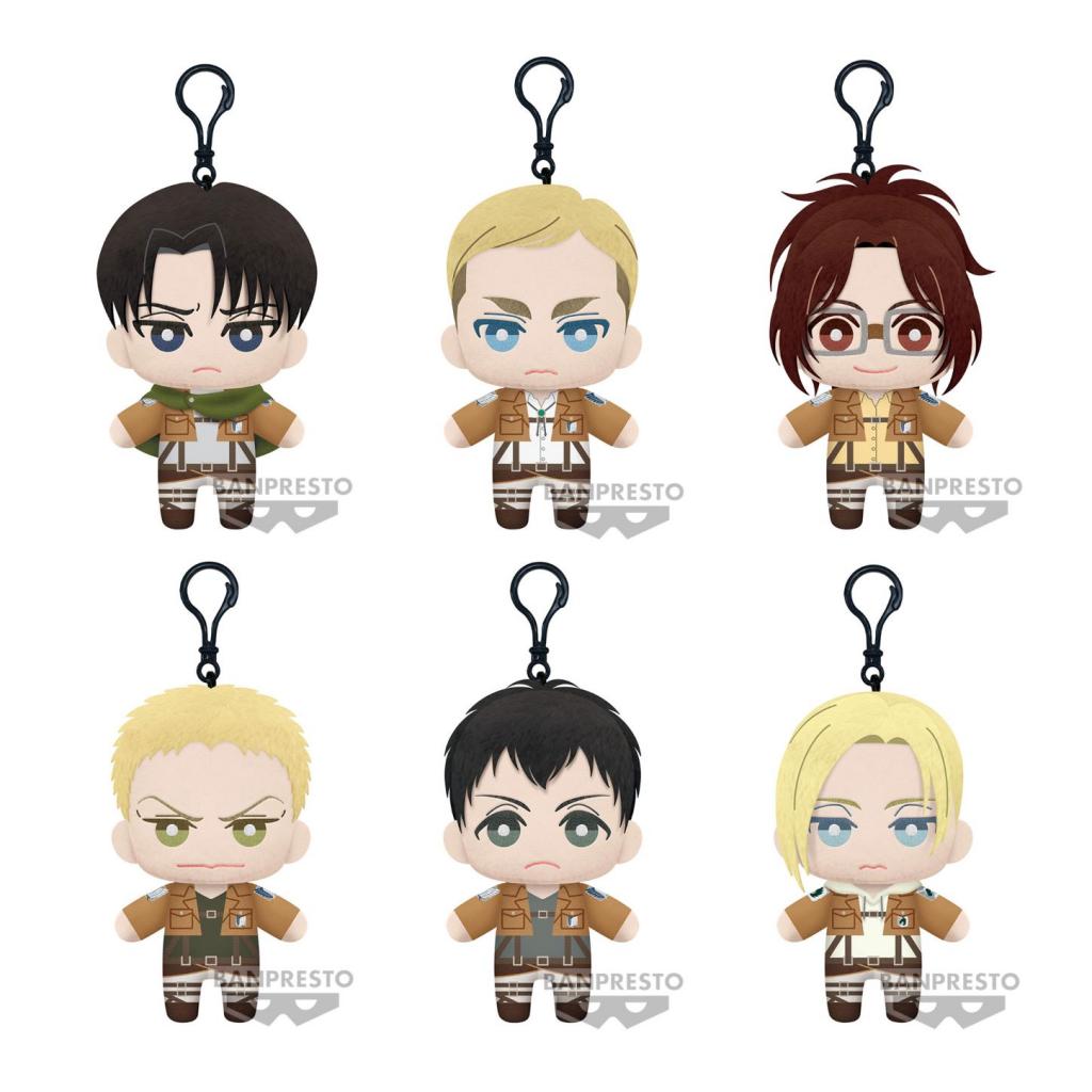 ATTACK ON TITAN - Tomonui Plush Series 2 - Assort 9 Plush 15cm