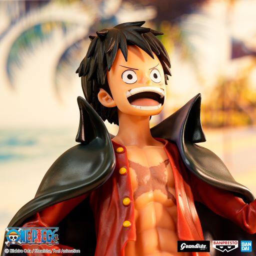 ONE PIECE - Monkey .D.Luffy - Figure Grandista Nero 27cm