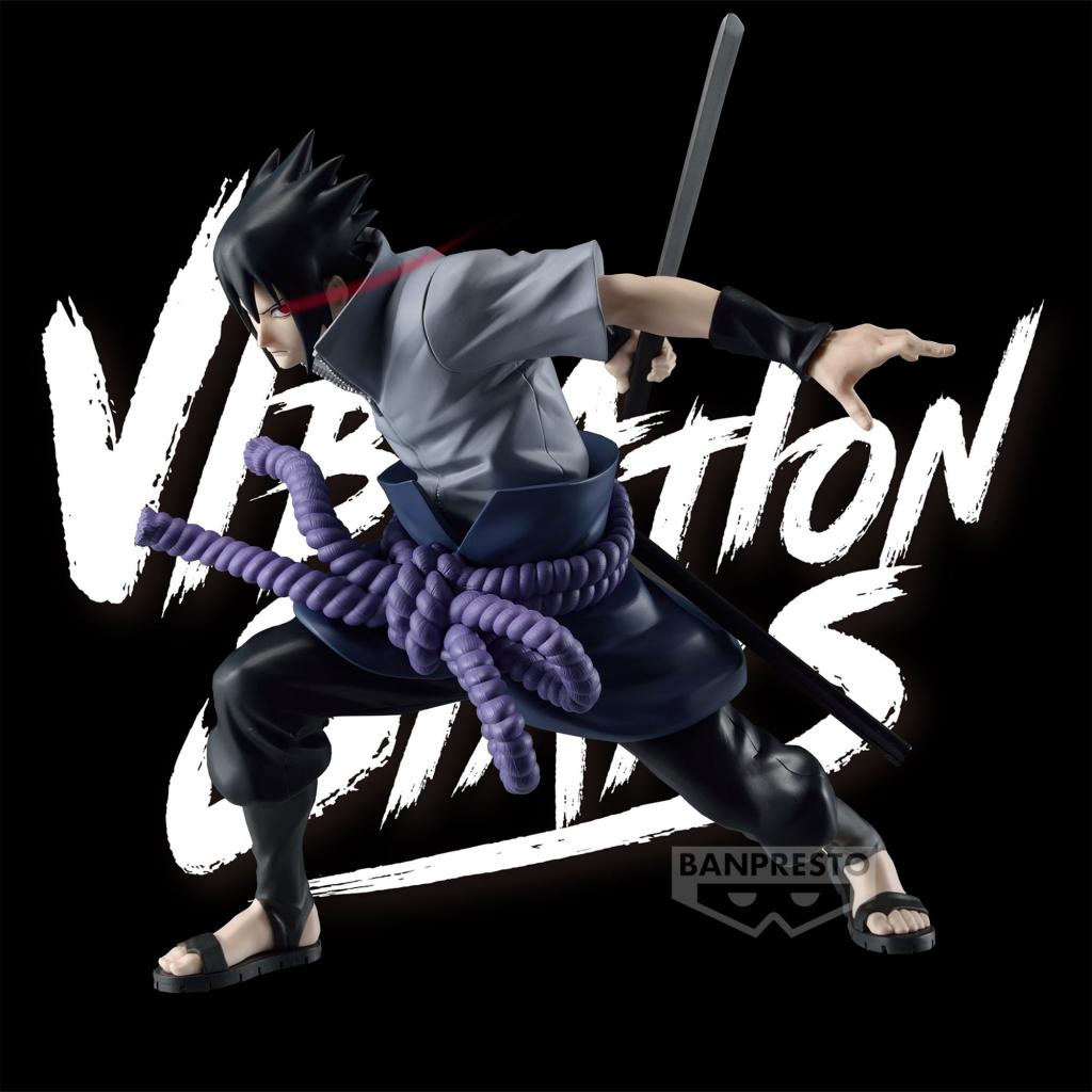 NARUTO SHIPPUDEN - Uchiha Sasuke - Figure Vibration Stars 13cm