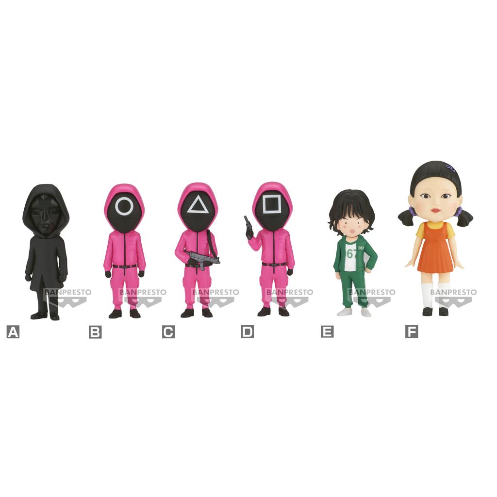 SQUID GAME - WCF - Assortiments 12 Figurines 8cm