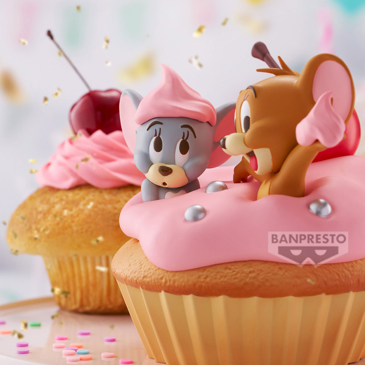TOM & JERRY - Jerry & Tuffy - Figure Big Soft Vinyl 11cm