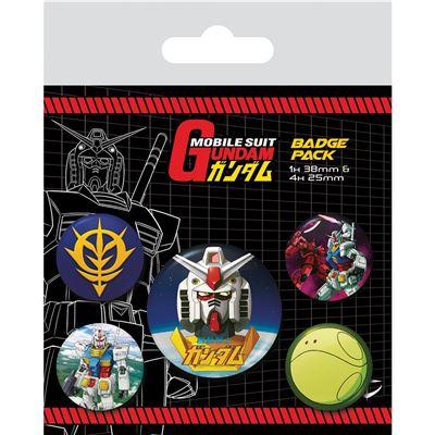 GUNDAM - Intergalactic - Pack 5 Badges