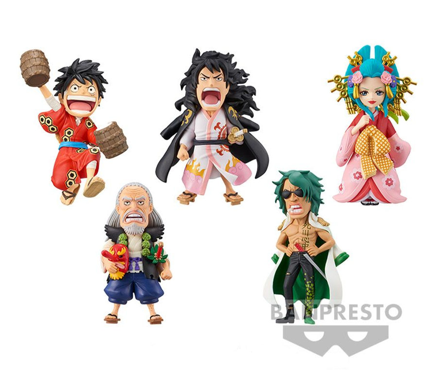 ONE PIECE - WCF Wanokuni Kanketsuhen - Assortiments 12 Figurine 7cm