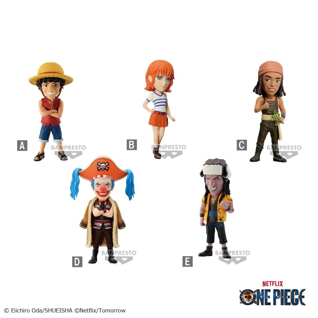 ONE PIECE NETFLIX - WCF Vol.1 - Assortiments 12 Figurine 7cm