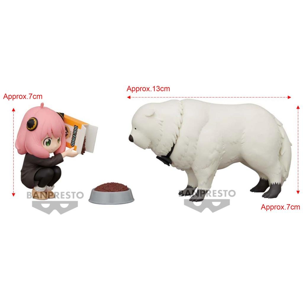 SPY X FAMILY - Anya & Bond - Figure Break Time 7cm & 13cm