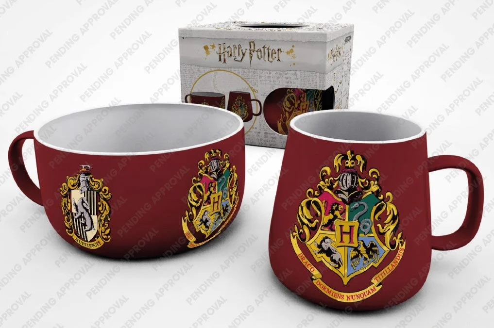 HARRY POTTER - Breakfast Set - Crests