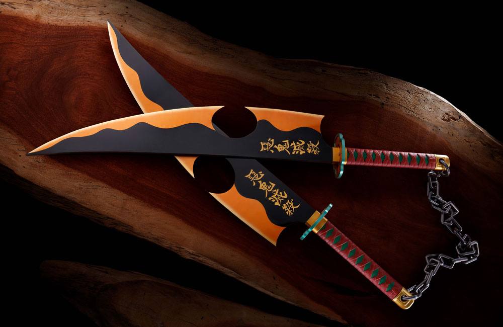 DEMON SLAYER - Nichirin Tengen Uzui Sword - Réplique Proreplica 110cm
