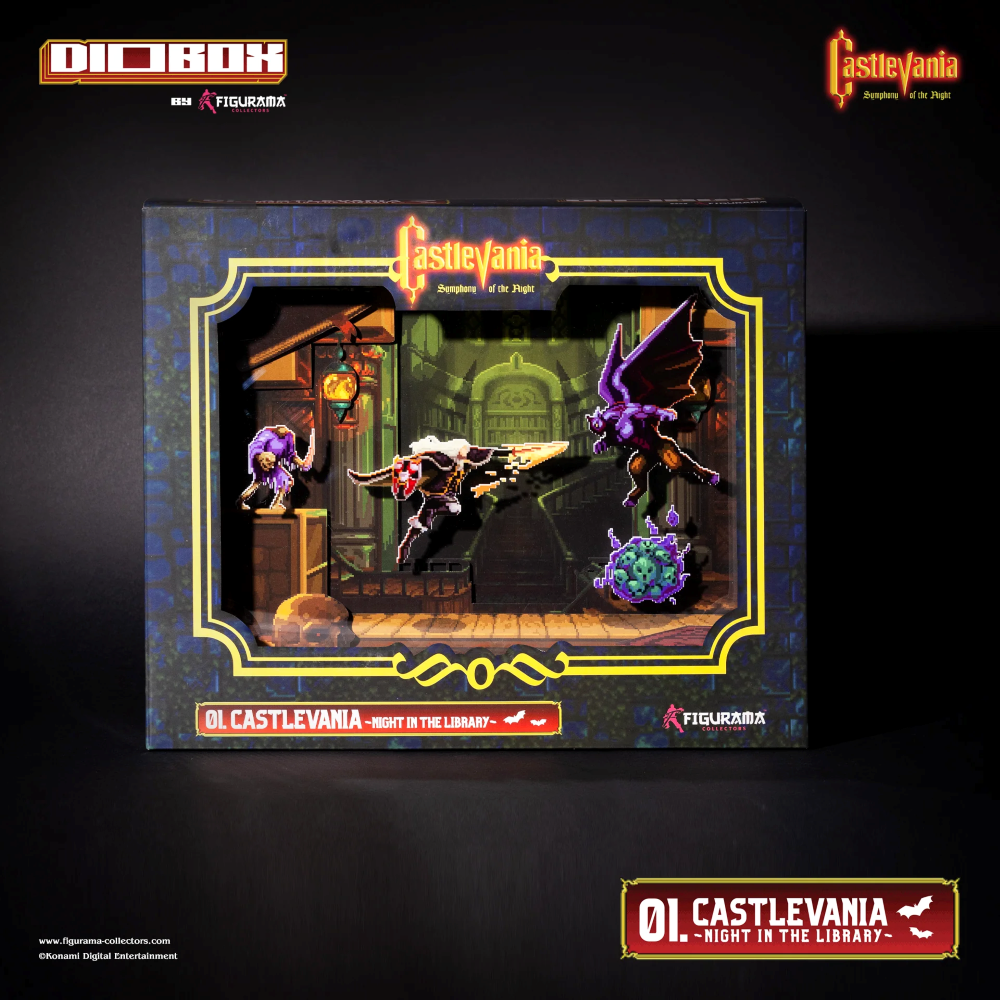 CASTLEVANIA - Night in the library - Diobox 34cm