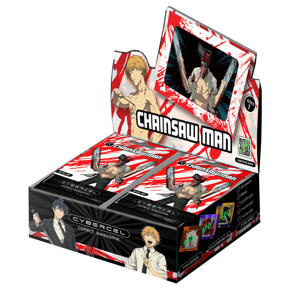 CHAINSAW MAN - Cybercell (Display 20 Pack of 3 cards)