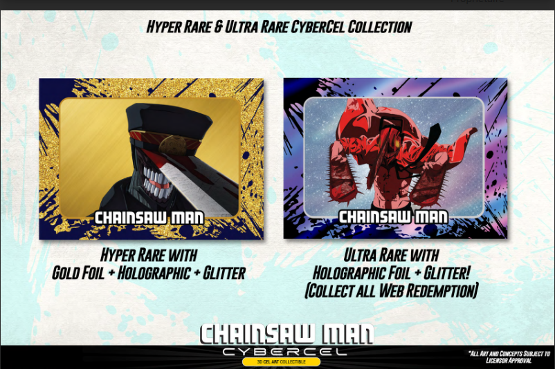 CHAINSAW MAN - Cybercell (Display 20 Pack of 3 cards)