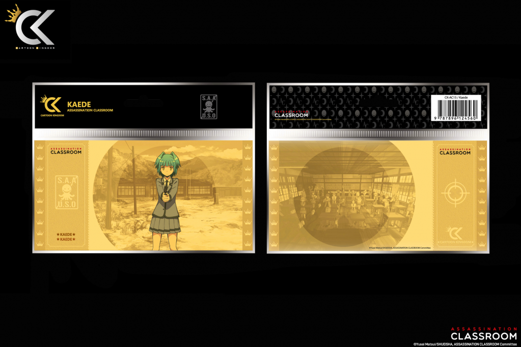 ASSASSINATION CLASSROOM - Kaede - Golden Ticket