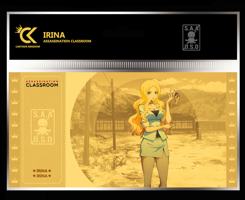 ASSASSINATION CLASSROOM - Irina - Golden Ticket