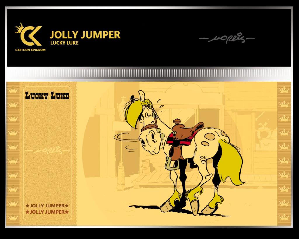 LUCKY LUKE - Jolly Jumper - Golden Ticket