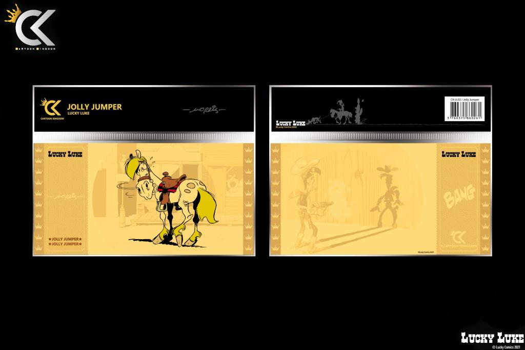 LUCKY LUKE - Jolly Jumper - Golden Ticket