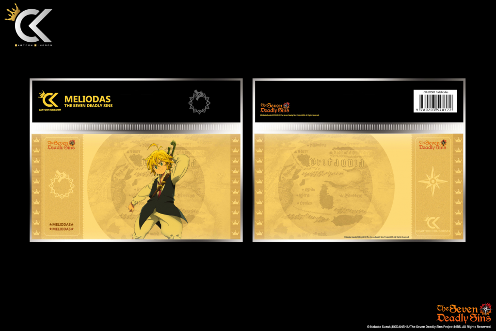 SEVEN DEADLY SINS - Meliodas - Golden Ticket