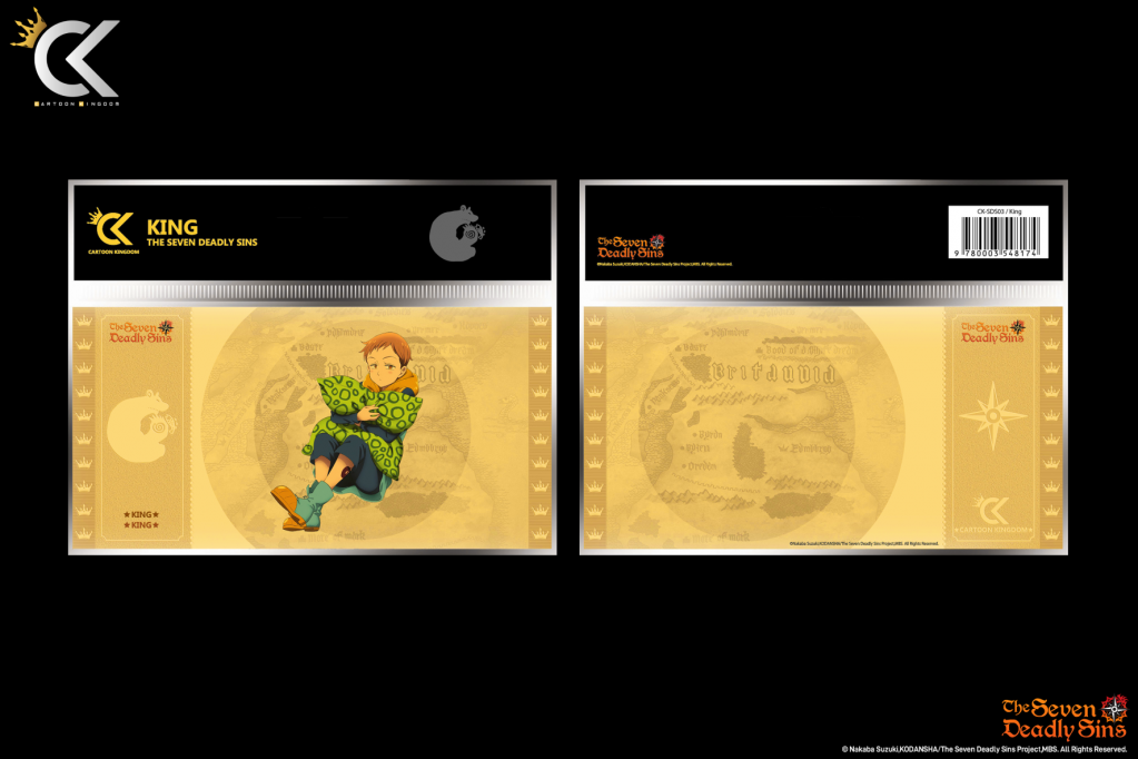 SEVEN DEADLY SINS - King - Golden Ticket