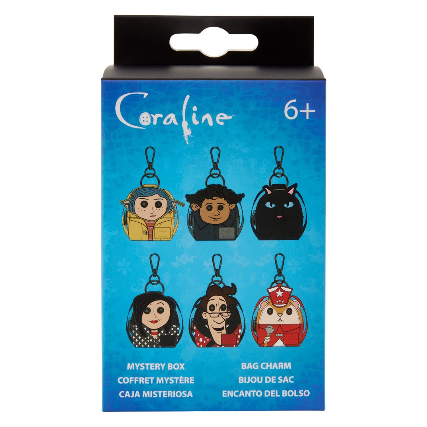 CORALINE - Mini Backpack Bag Charm Loungefly Mystery Box