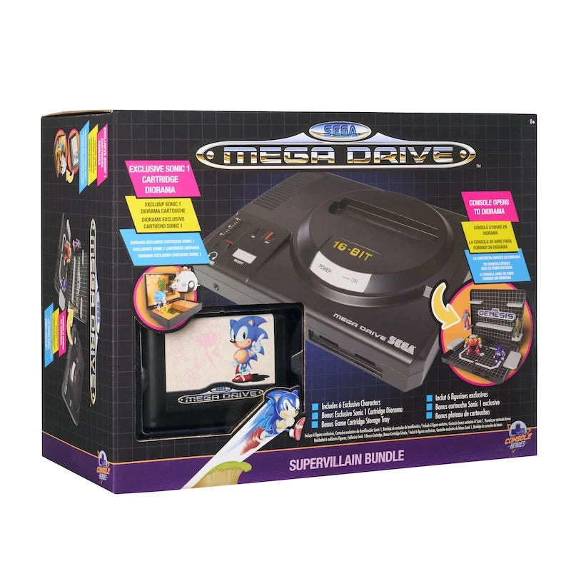 CONSOLE HEROES - Mega Drive Console Boss Sonic 1 - Statue