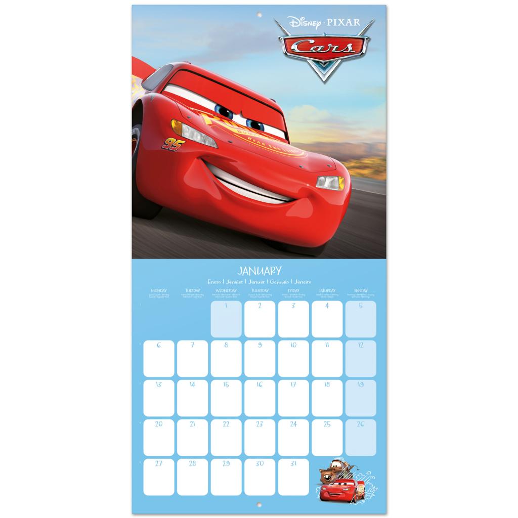 PIXAR - Movies - Wall Calendar 2025