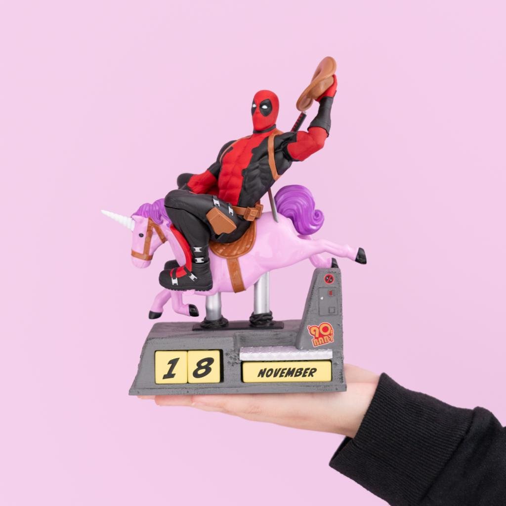 DEADPOOL - Unicorn - Resin 3D Perpetual Calendar