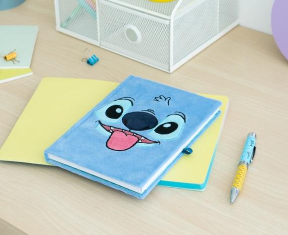 STITCH - Fur Notebook + Projector Pen - Size A5