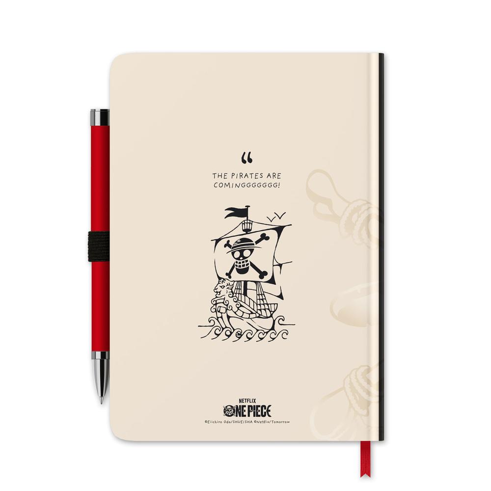 ONE PIECE NETFLIX - Notebook + Projector Pen - Size A5