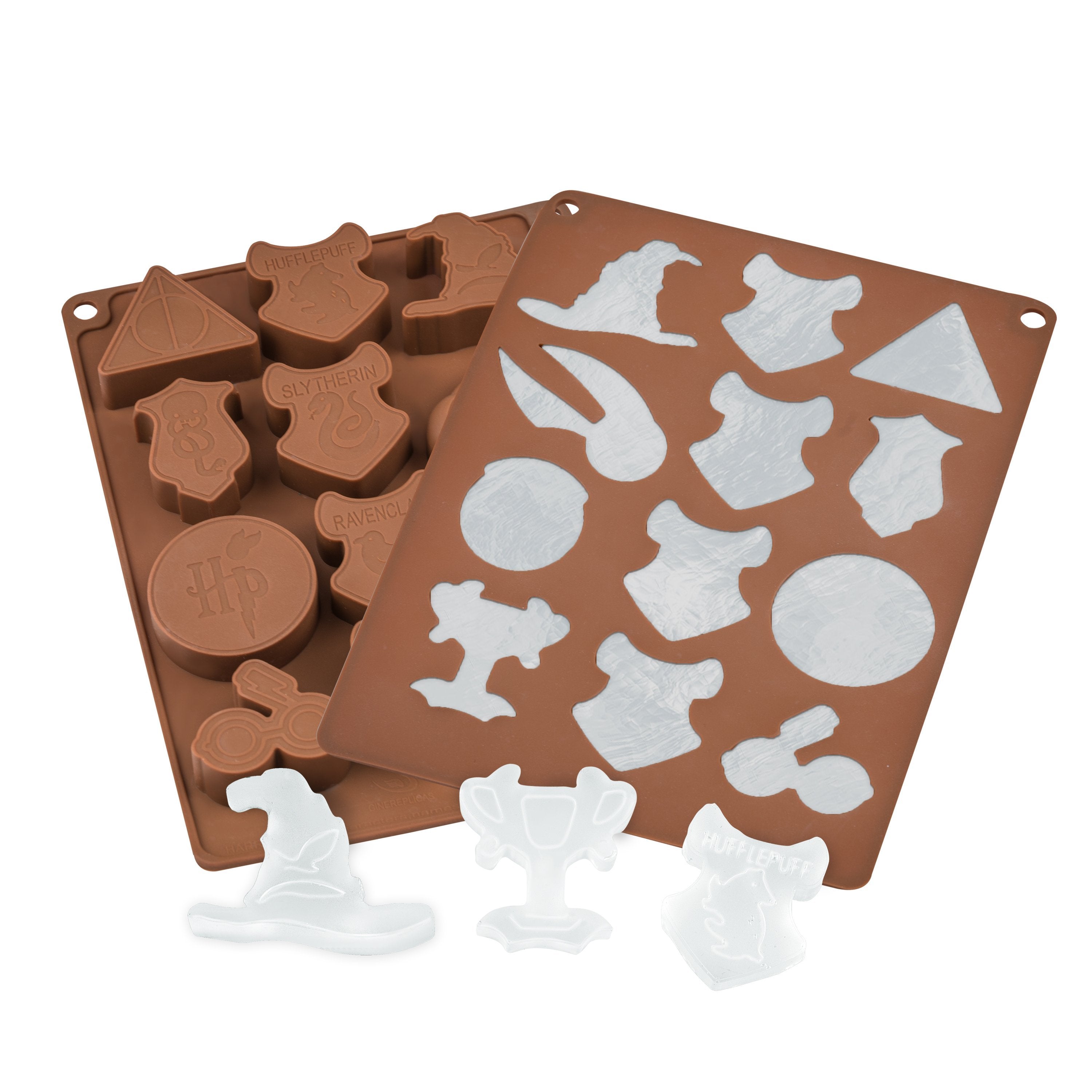 HARRY POTTER - Chocolat and Ice Tray Pack 2 pcs - Logo