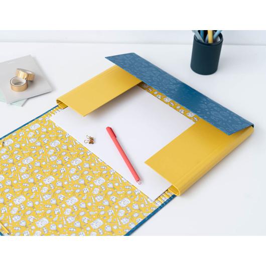 THE LITTLE PRINCE - A4 Premium Binder with Flaps & Elastic Band