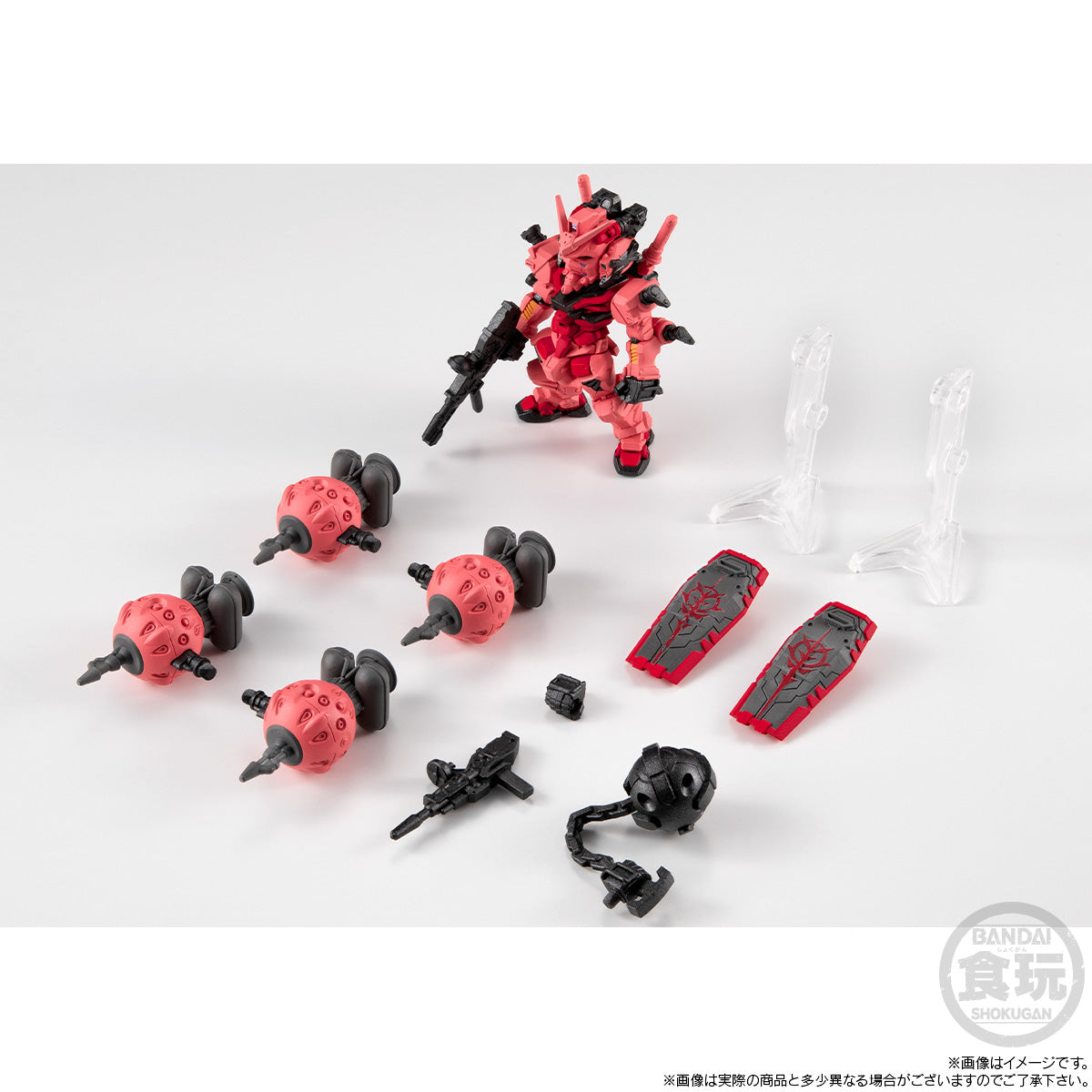 GUNDAM GQUUUUUUX - Red Gundam - Figure Converge Core 5.5cm