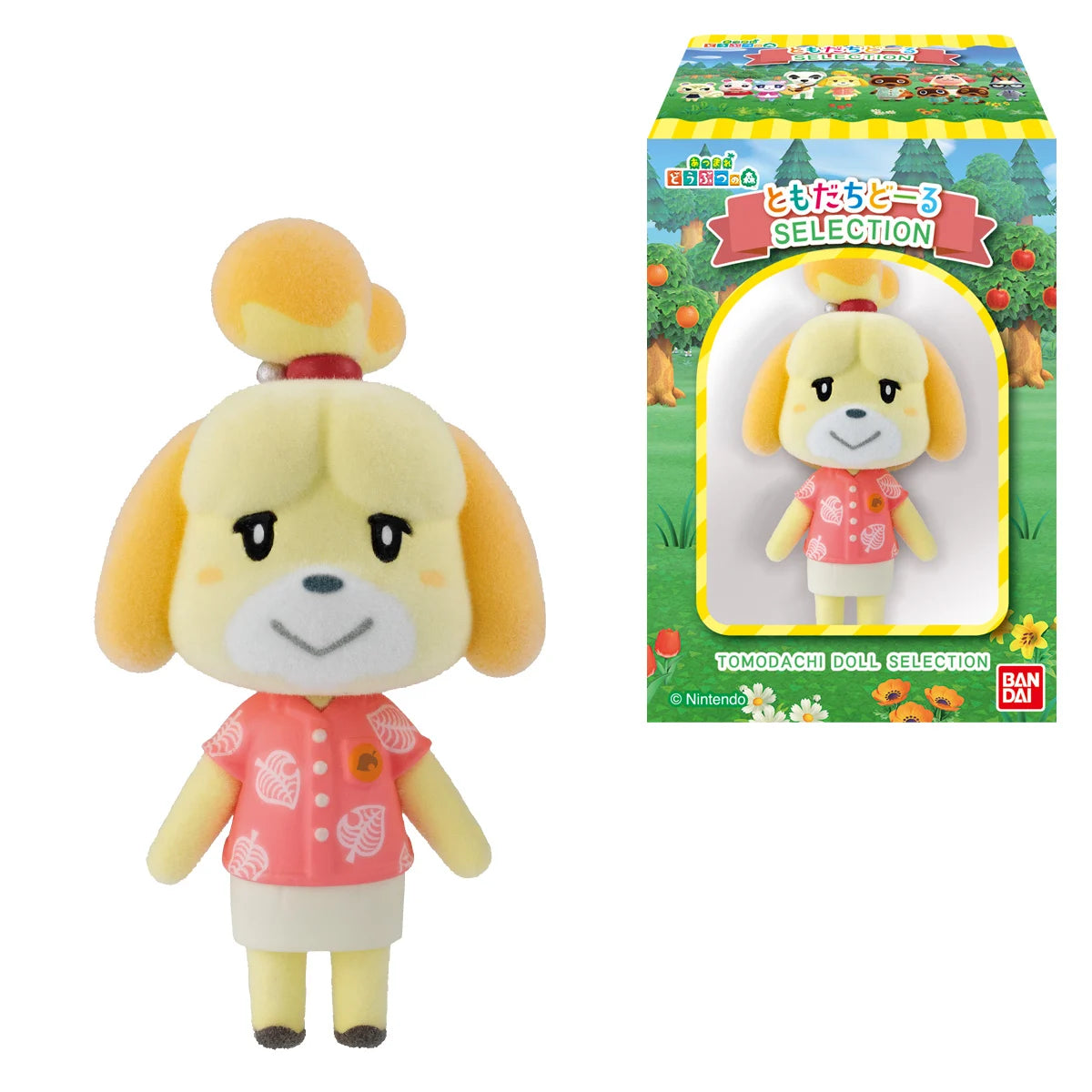 ANIMAL CROSSING - Flocked Doll  -  Assortiment 10 Figurine 2.5cm