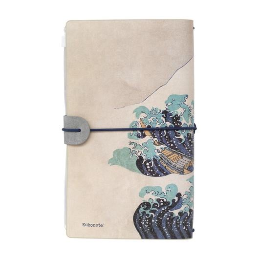 HOKUSAI - The Great Wave - Notebook + Dividers - Size A5