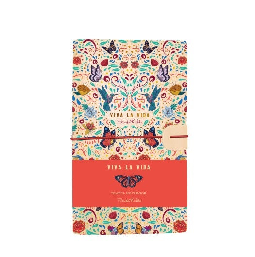 FRIDA KAHLO - Viva La Vida - Travel Notebook - Size A5