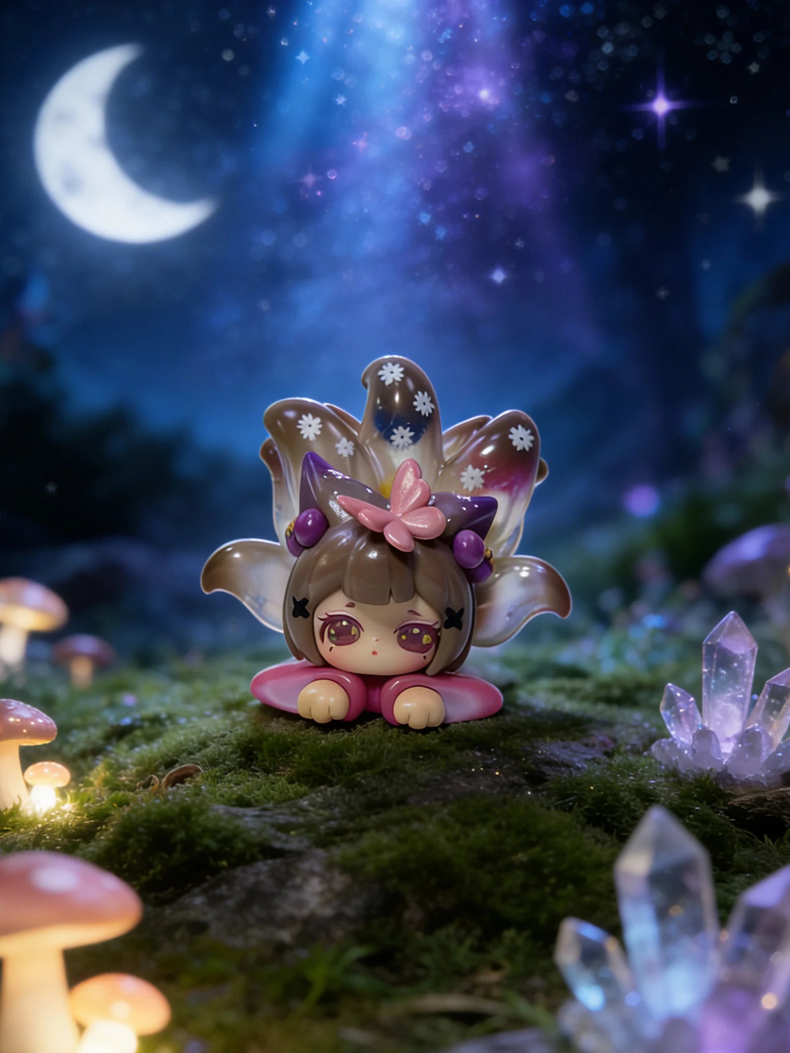 CHUANG WEI LAI -Encouter nine-tailed fox Series BLIND BOX (8pcs) -11cm