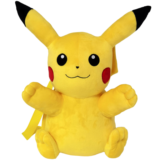 POKEMON - Pikachu - Backpack Plush 35cm