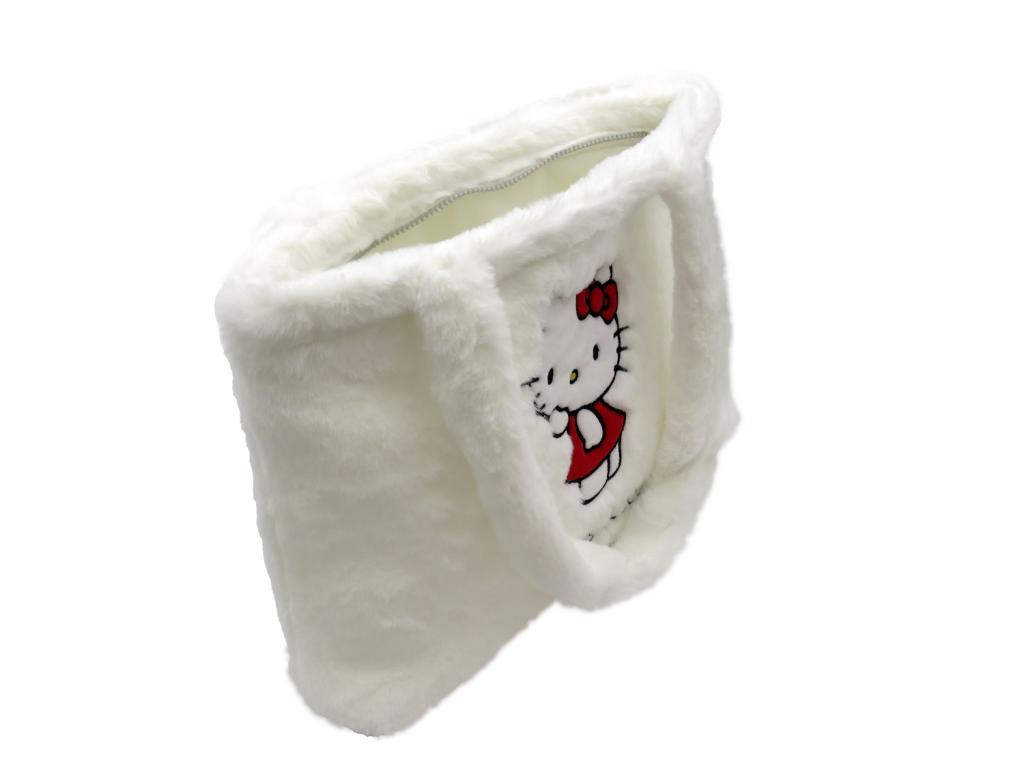 HELLO KITTY - Fur Handbag - Large 40x27x7cm