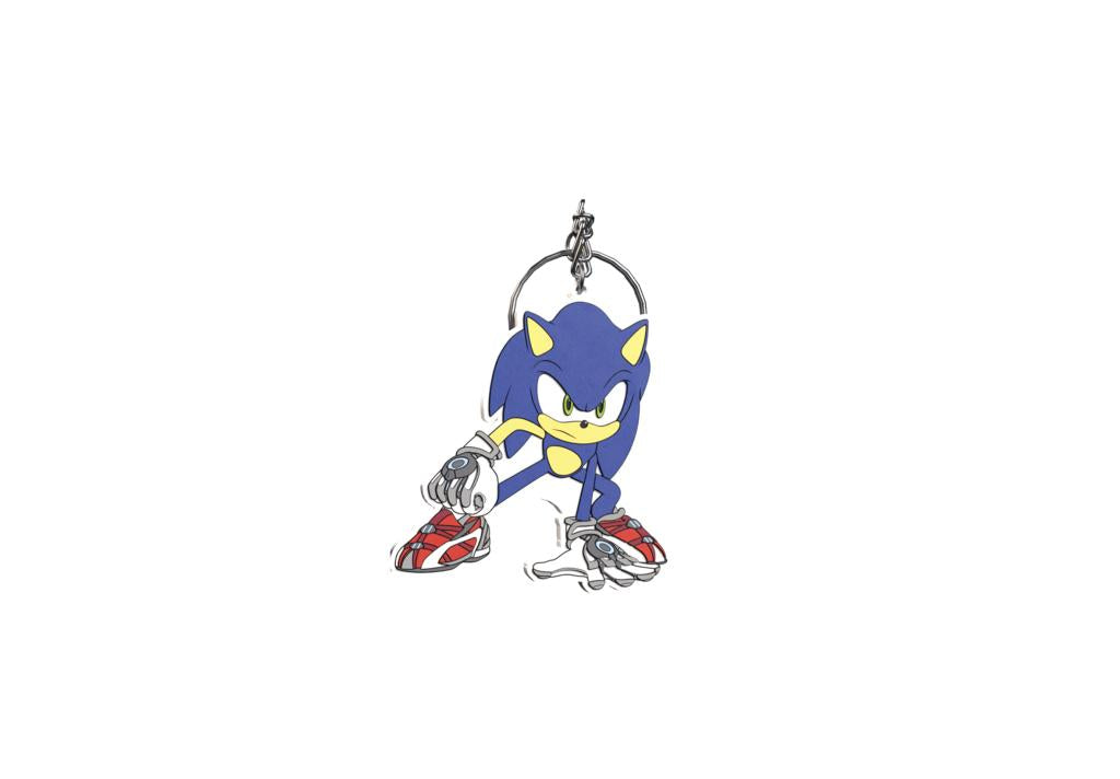 SONIC - Gift Box - Set of Wallet + Rubber Keyring - 2 Pc.