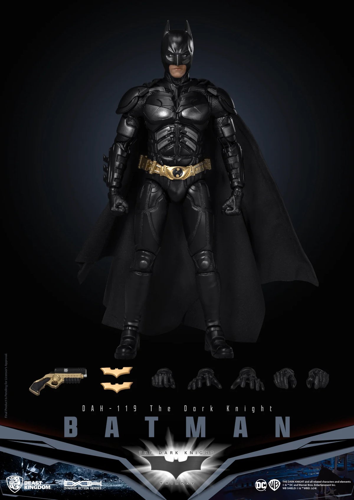 THE DARK KNIGHT - Batman - Dynamic Action Heroes 21cm