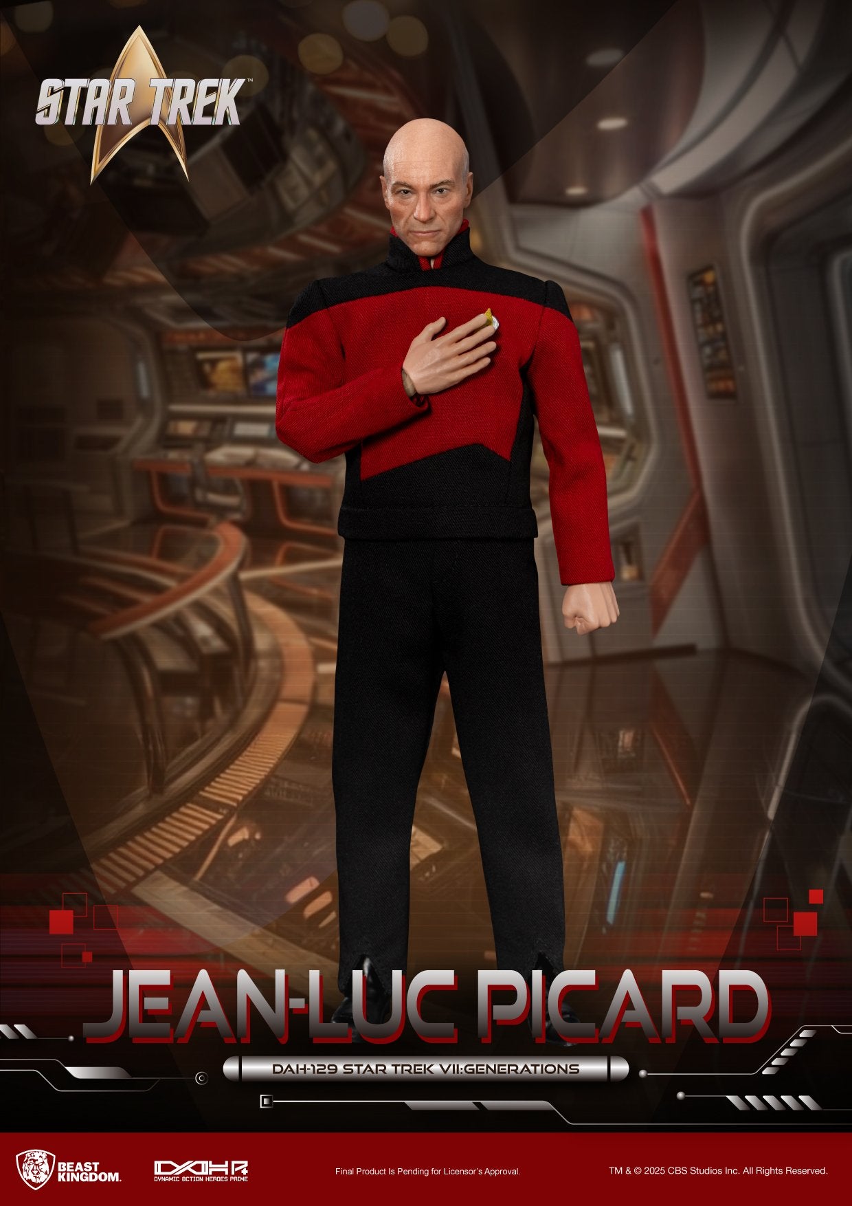 STAR TREK GENERATIONS - Jen-Luc Picard - Figure 20.5cm