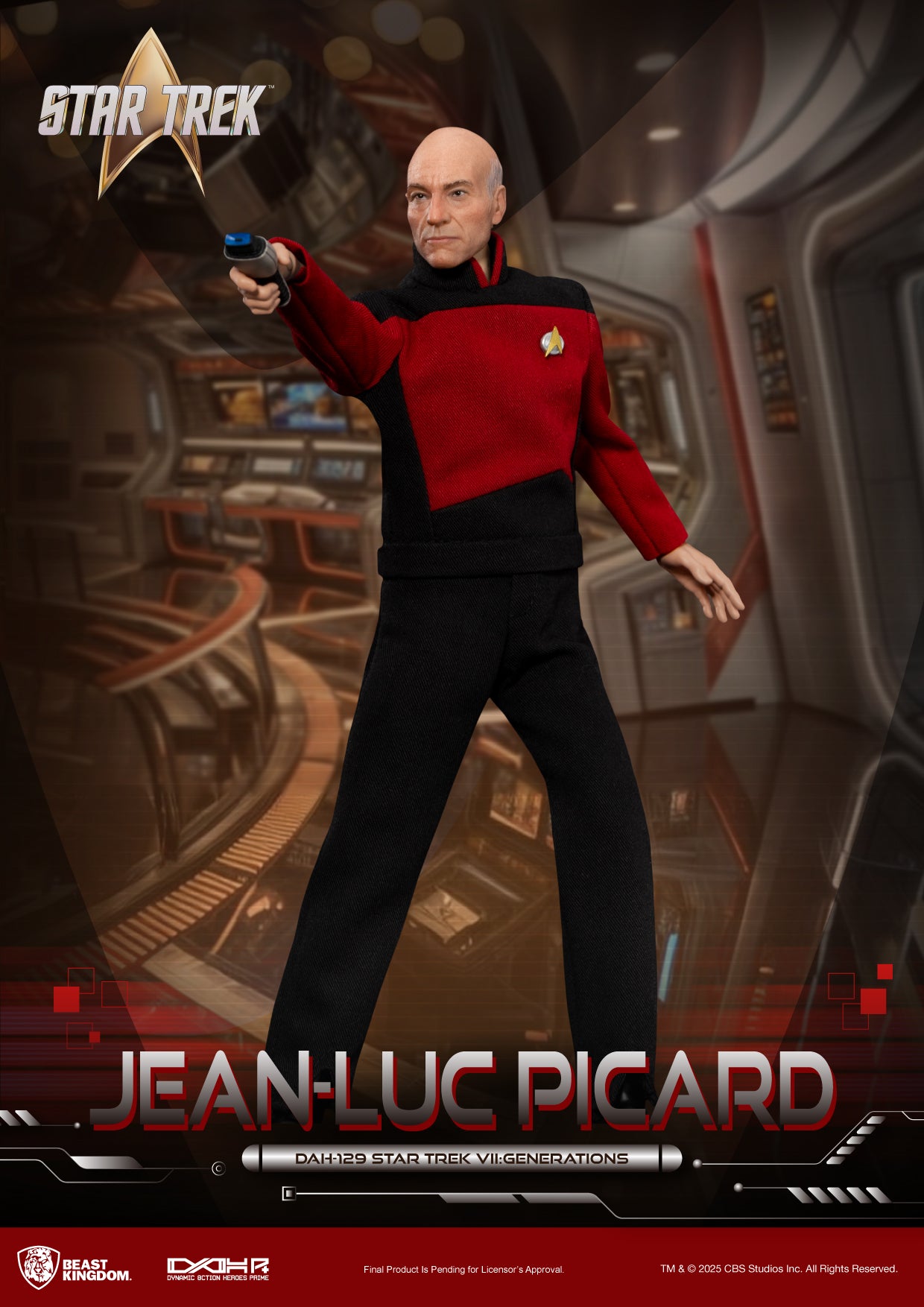 STAR TREK GENERATIONS - Jen-Luc Picard - Figure 20.5cm